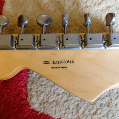 Limited Edition Fender MIJ Hybrid II Stratocaster - Made in Japan -Satin Sand Beige image 6