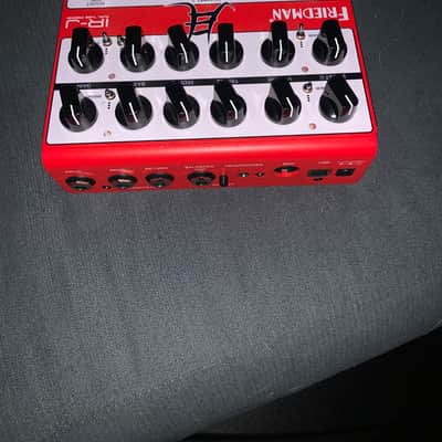 Friedman IR-J Jake E. Lee Signature Dual Tube Preamp 2024 - Present - Red / White image 3