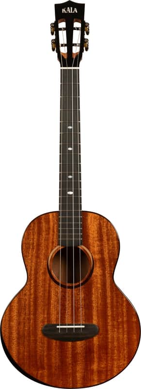 Kala Contour Series Baritone Ukulele - Natural Mahogany