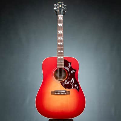 Gibson Hummingbird Special Acoustic Electric Guitar - Satin Vintage Cherry Burst - 23255100 image 3