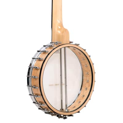 Mojo: Round-neck Resonator Guitar with Pickup and Case image 8