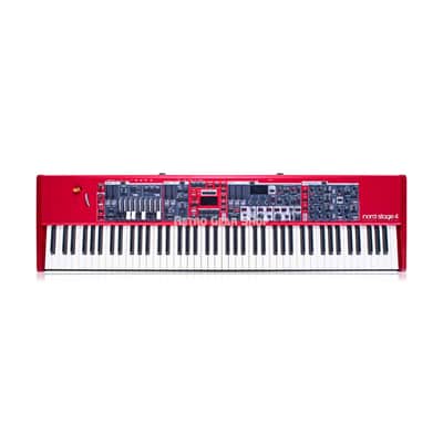 Nord Stage 4 88-Key Keyboard Synthesizer Used + Triple Pedal 2 TP2 HA88