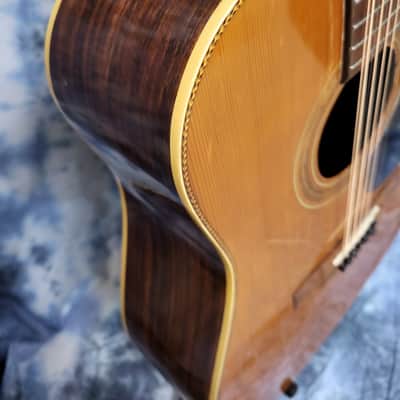 Vintage 1988 Epiphone Presentation 12 String Acoustic Guitar Model PR-715-12 Pro Setup New Strings Original Soft Shell Case image 5