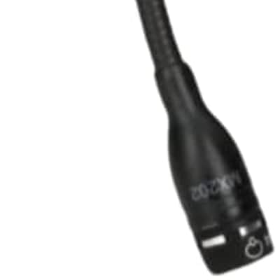 Shure M202B/C Microflex Overhead Mic Cardioid Inline Preamp Black image 3