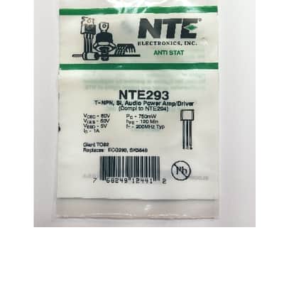 NTE293 Transistor Brand New in Sealed Package image 1