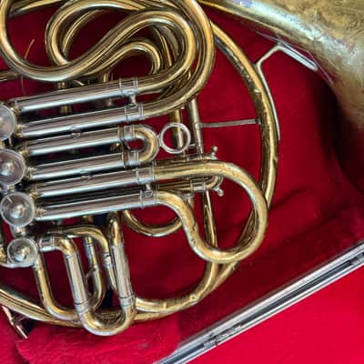 C. G. Conn 6D Double French horn. Made in USA image 3