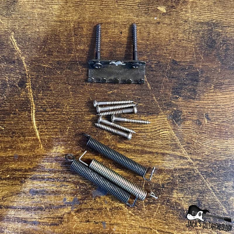 Economy S-Style Tremolo Mounting Hardware (2000s - Black) image 1