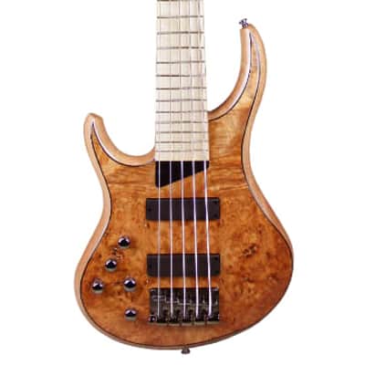 MTD Kingston Kingston Z5 lefty Natural Gloss Gloss, Maple Fretboard image 8