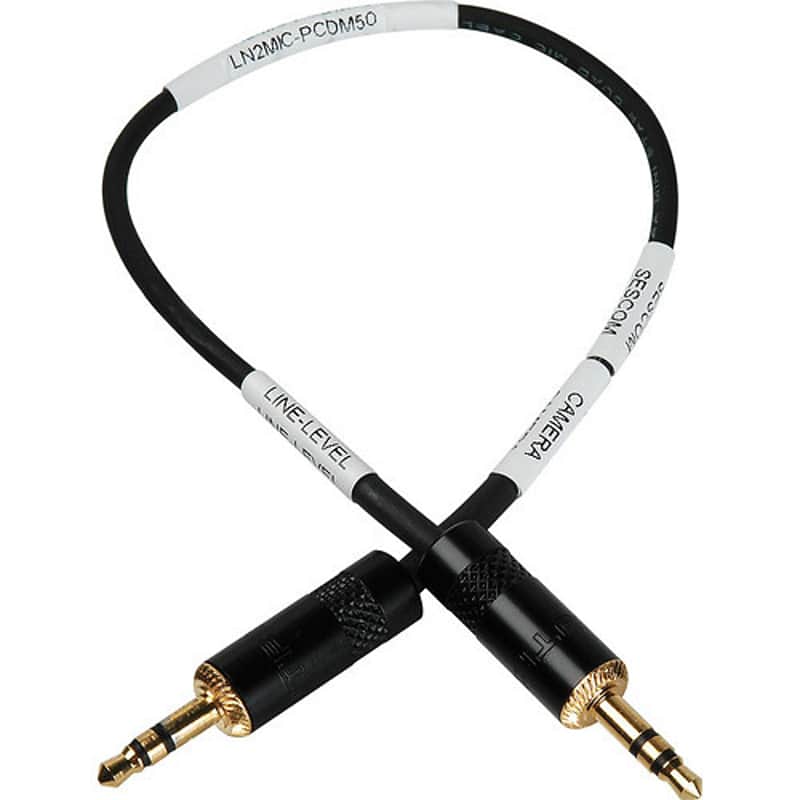 Sescom LN2MIC-PCDM50 Line to Microphone Attenuation Cable image 1