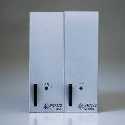 Telefunken V672/2 set of 2 of multipurpose amplifier / mic preamp modules. image 3
