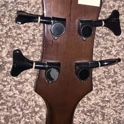Epiphone Les Paul Special Bass Trans black Flame top electric guitar image 8
