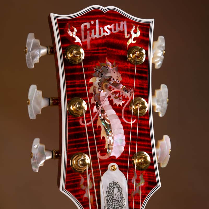 Gibson Les Paul China Dragon Masterpiece Custom Electric | Reverb