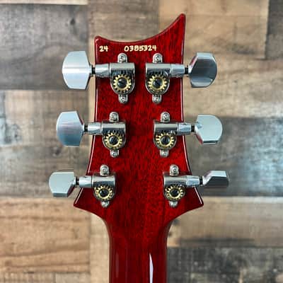 PRS Mark Tremonti Signature , Charcoal Cherry Wrap Burst, Pattern Thin Neck, Custom Color Nickel Package, Free Ship, Upgraded PRS Paisley Hardcase, 324 image 10