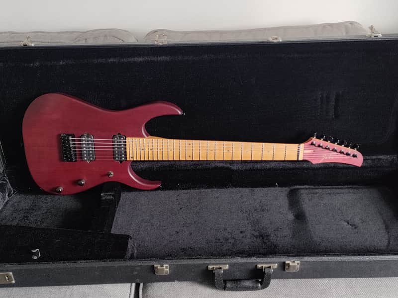 2011 Jaden Rose 7-String S2 Red w/HSC image 1