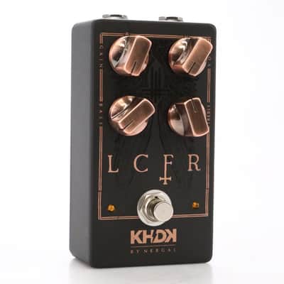 KHDK LCFR by Nergal Overdrive Boost Guitar Effects Pedal w/ Box #50261 image 14