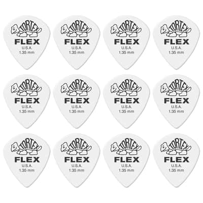 466P135 Tortex Flex Jazz III XL 1,35 mm Sachet de 12 Dunlop image 1