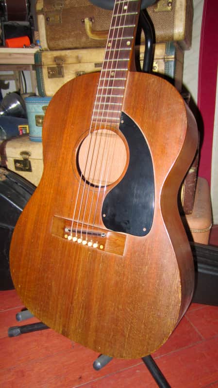 ~1966 Kalamazoo KG-10 Small Bodied Acoustic Natural image 1