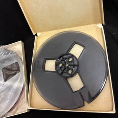 AKAI ATR-7M 7 Inch Open Reel Audio Tape Metal Reels 2 Boxed Set Tested image 4
