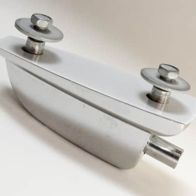 Set of 20 Ludwig Classic Bass Drum Lugs, with White Plastic Backing for Visatalite -1970s / INSPECTED & TESTED image 4
