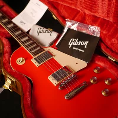 Gibson Les Paul Standard '60s Plain Top 2023 - Cardinal Red image 8