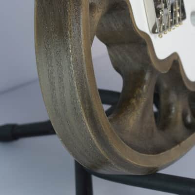 The "Optimized Illusion" by Cowtown 3D Prints - The Optimal Electric Guitar, 3D printed with Real Wood and Carbon Fiber image 10