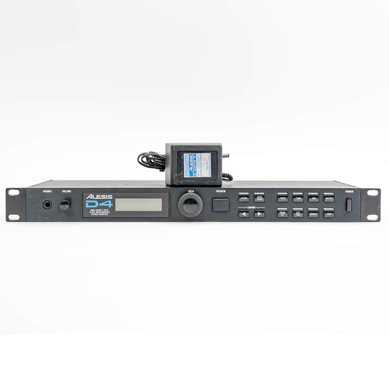 Alesis D4 High Sample Rate Rackmount Drum Sampler - Make Your Kit