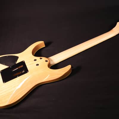 MINT Ibanez RG652AHMNGB RG Prestige 6str Electric Guitar w/Case - Nebula Green Burst 327 image 8