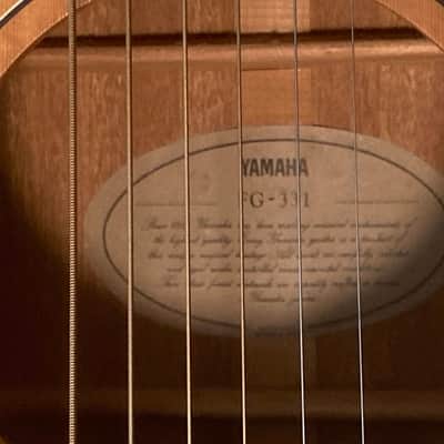 Yamaha FG-331 Grand Concert 1978 - 1981 - Natural image 2