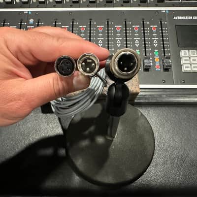 AKG D 19 Cardioid Dynamic Microphone 1960s - Gold/Gray image 8