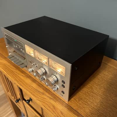 Pioneer CT-F700 mid 80's? - Black matt / polished alumium image 2