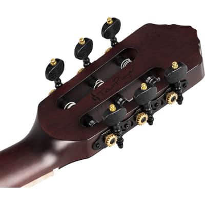 Ortega RTPDLX-ACA-L TourPlayer Series Solid Okoume Body Slim Neck Nylon 6-String Acoustic-Electric Guitar w/Gig Bag For Left Handed Player image 15