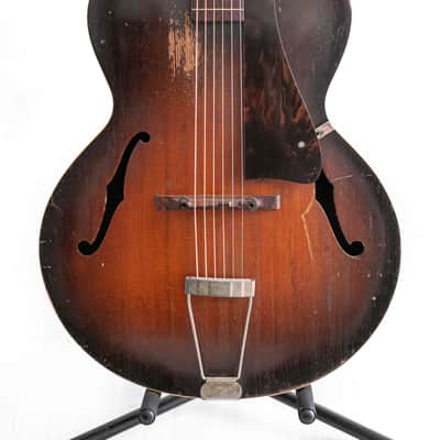 1949 Gibson L-48 archtop acoustic guitar in Sunburst imagen 2