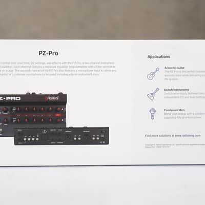 Radial PZ-PRO Acoustic Preamp #59762 image 7