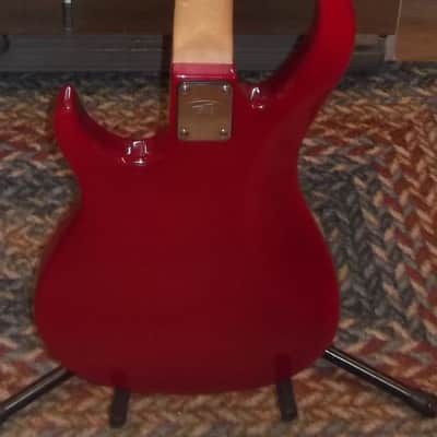 Peavey Milestone 4-String Electric Bass - Trans Red, As New W/ HSC image 6