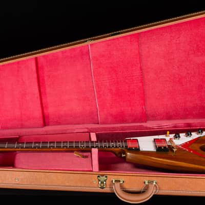 Gibson Custom Shop 1958 Flying V Mahogany Antique Natural VOS GH (019) image 7