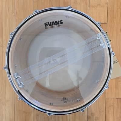 Snares - Noble & Cooley 8x14 SS Oak Snare Drum (Metallic Gold over Metallic Silver Hydro-Dip Gloss) image 7