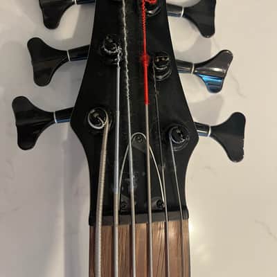 1993 Ibanez Soundgear SR1306-PD 6-String Bass w/ Hardshell Case image 10