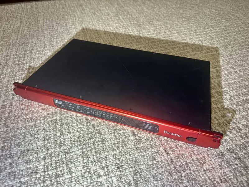 Focusrite RedNet HD32R Pro Tools HD Bridge Dante Audio Interface 2019 - Present - Red image 1