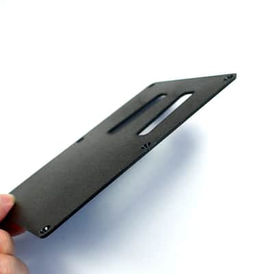 Tremolo Back Plate Cavity Cover For Kramer style guitar 1-Ply ABS Black Matte image 7