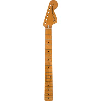 Fender Vintera Mod '70's Stratocaster Roasted Maple Neck - Maple Fingerboard, 21 Medium Jumbo Frets, 9.5", "C" Shape image 4