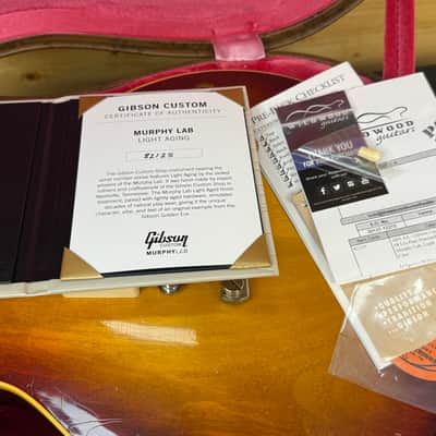 Gibson Custom Shop Wildwood Spec ‘58 Les Paul Murphy Lab 2022 - Factory Burst image 11