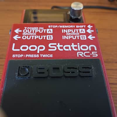 very rare boss rc-5 loop station guitar effects pedal works great beautiful condition image 1