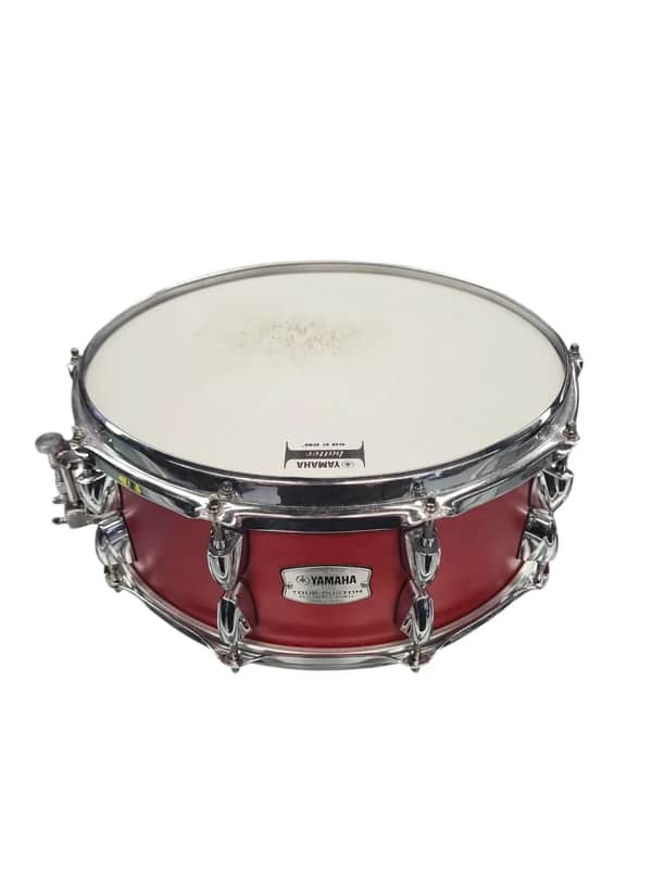 Yamaha TMS1455 Tour Custom 14x5.5" Snare Drum , Candy Apple Satin image 1