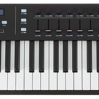 Arturia KeyLab Essential 88 Black | MIDI keyboard, 88 Keys, Light-Weight Master Controller image 2