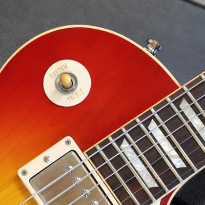 2005 Gibson Custom Shop Les Paul '58 Reissue Electric Guitar Cherry Sunburst + COA OHSC image 4