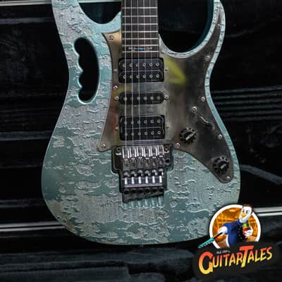 Ibanez JEM90HAM Steve Vai Signature 1998 Blue-Green Metallic Texture -VIDEOSOON- imagen 13