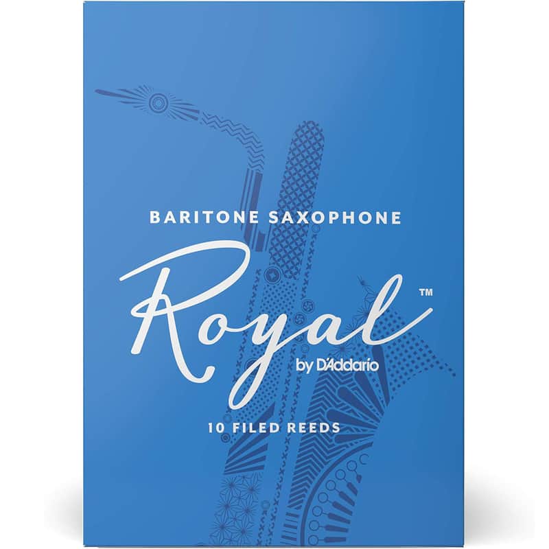 Rico Royal Baritone Saxophone 10-Pack 4 Strength image 1