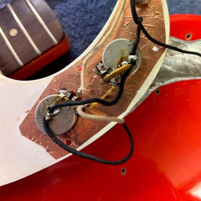 Fender Precision Bass with Rosewood Fretboard 1959 - 1964 - Red Refin image 14