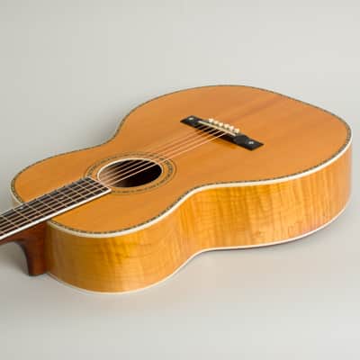 Fraulini Ermida Flat Top Acoustic Guitar (2020), ser. #E-256, Ameritage hard shell case. image 7