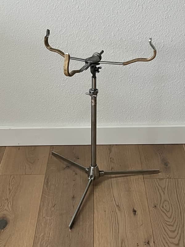 Camco Snare Stand 1960's-1970's - Chrome, Great Condition, Ships Fast ! image 1